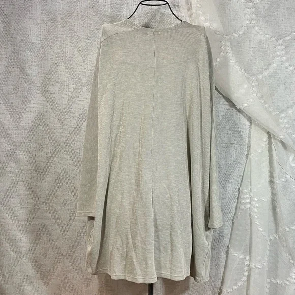 NWT Donni ribbed grey open front cardigan - one size - Picture 7 of 7